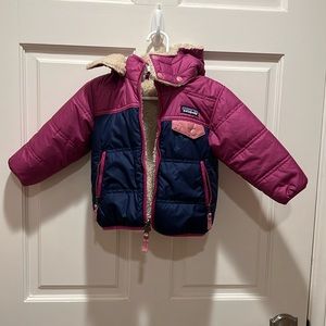 Reverseable toddler Patagonia jacket
